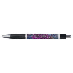 Stylo Fleur papillon et renard