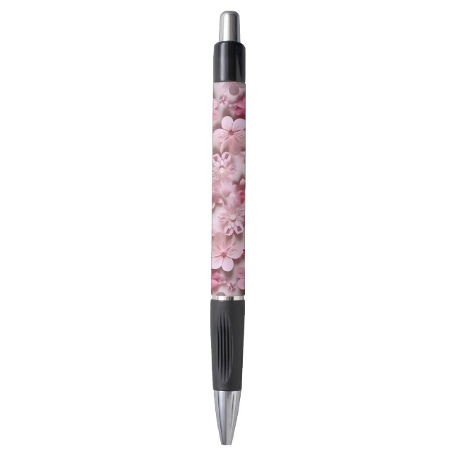 Stylo Fleurs 3D- (Devant (Vertical))