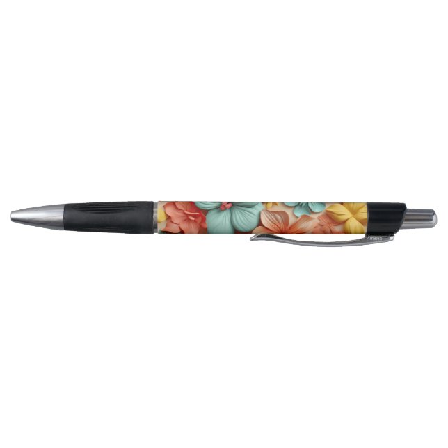 Stylo Fleurs 3D- (Bas)