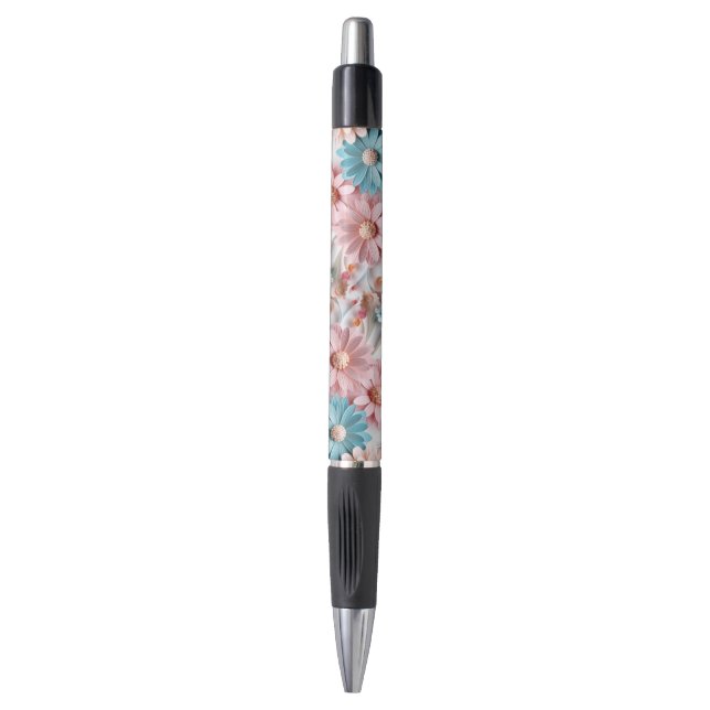 Stylo Fleurs 3D- (Devant (Vertical))