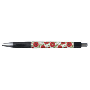 Stylo Fleurs d'été joyeuses floraison de pavot