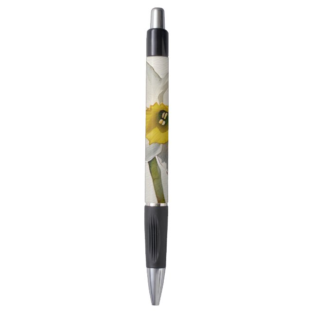 Stylo Fleurs d'Iris aquarelle modernes (Devant (Vertical))