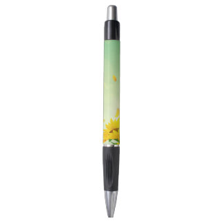 Stylo Fleurs Jaunes Fleurs De Fleurs De Soleil Printemps