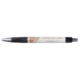 Stylo Fleurs promotionnelles de marque professionnelle p
