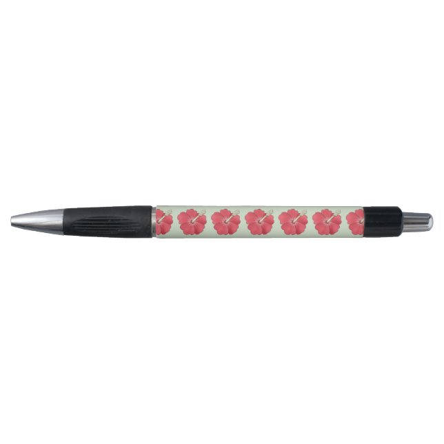 Stylo Floraison de hibiscus (Devant)