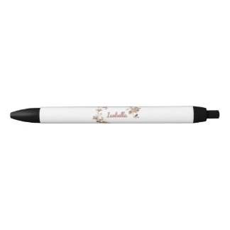 Stylo floral élégant personnalisé