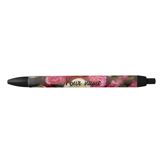 Stylo floral personnalisé (Devant)