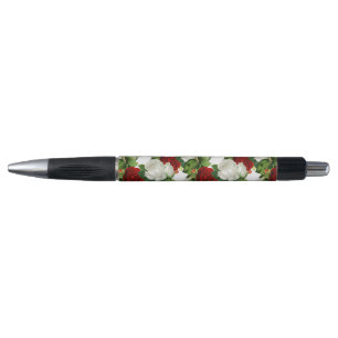 Stylo floral rose vintage
