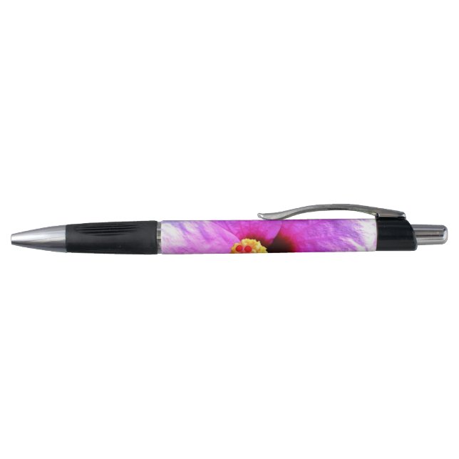 Stylo Fond de fleur de nature rose chic en fleurs (Haut)