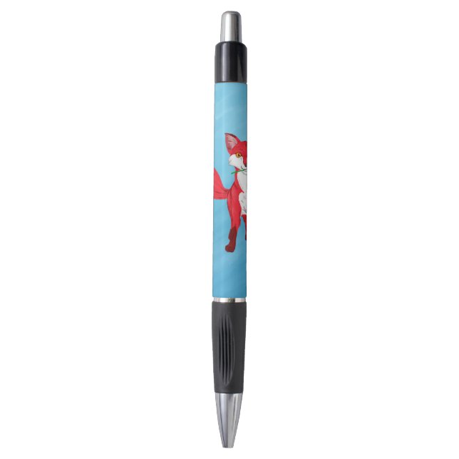 Stylo Fox heureux (Devant (Vertical))