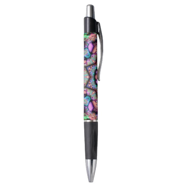 Stylo Fractal Mandala Floral Psychedelic (Bas (Vertical))
