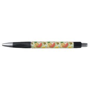 Stylo Fruits d'été frais Motif