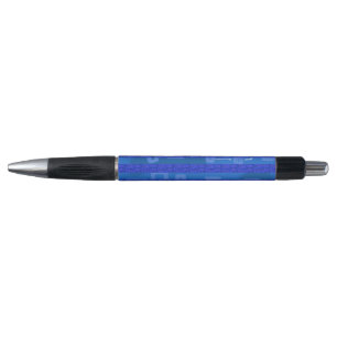Stylo Géométrique Bleu