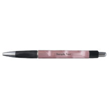 Stylo géométrique rose chic – Élégant et épuré