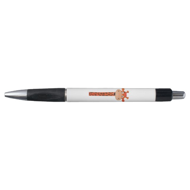 Stylo Girafe mignonne de bande dessinée (Devant)