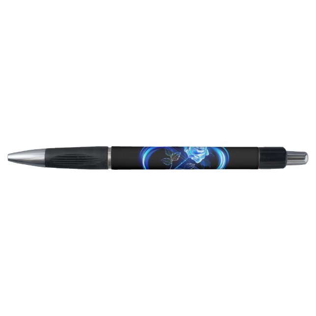 Stylo Glowing infinity with blue rose (Devant)