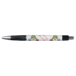 Stylo Gnome mignonne avec arbre de Noël Casquette et ca