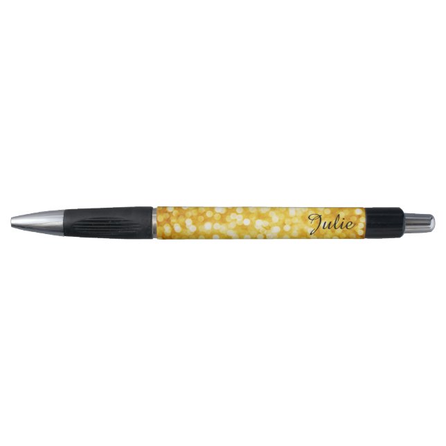 Stylo Gold Bokeh (Devant)