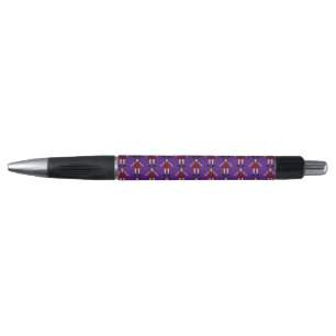 Stylo Gothique Halloween Vampire Lady Patterned