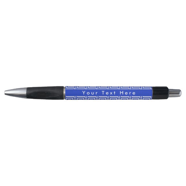 Stylo Grec Meander Carré Motif (Devant)