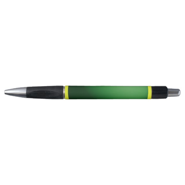 Stylo Green on Yellow  (Devant)