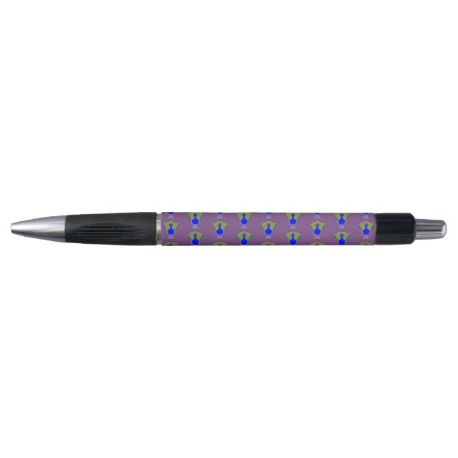 Stylo Gros paon de Noël (Devant)