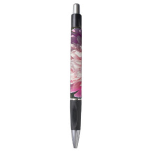 Stylo Grosses fleurs de pivoine rose le jour du printemp