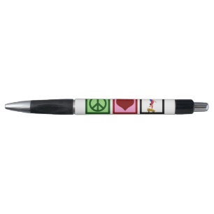 Stylo Gymnaste mignon de gymnastique d'amour de paix