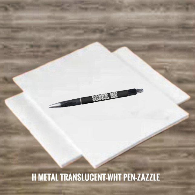 Stylo H. Métal Translucide-Wht (Créateur téléchargé)