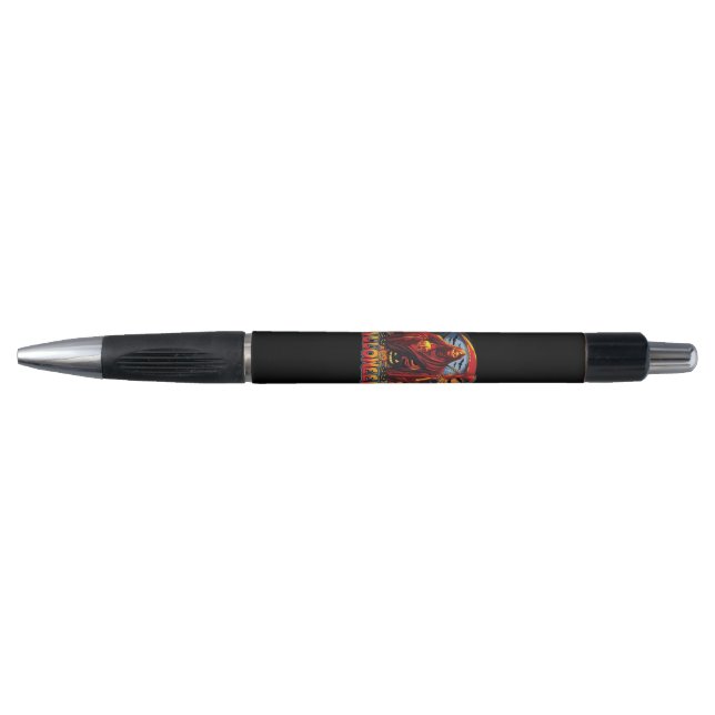 Stylo Halloween Evil skeleton (Devant)