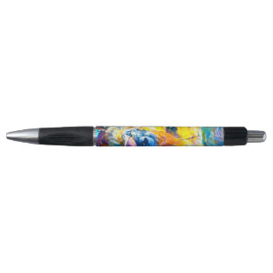 Stylo Halo : Portrait d'un berger allemand