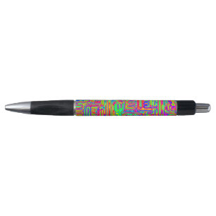Stylo Hand and Digitally Painted Pattern art 42
