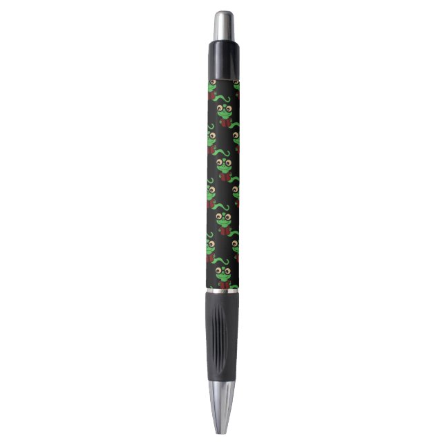 Stylo Happy Bookworm Black (Devant (Vertical))