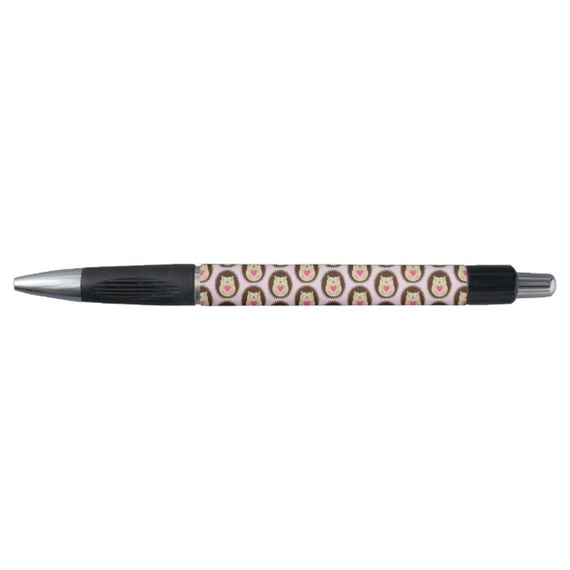 Stylo Hérisson Bébé Fille Rose Mignon Motif (Devant)