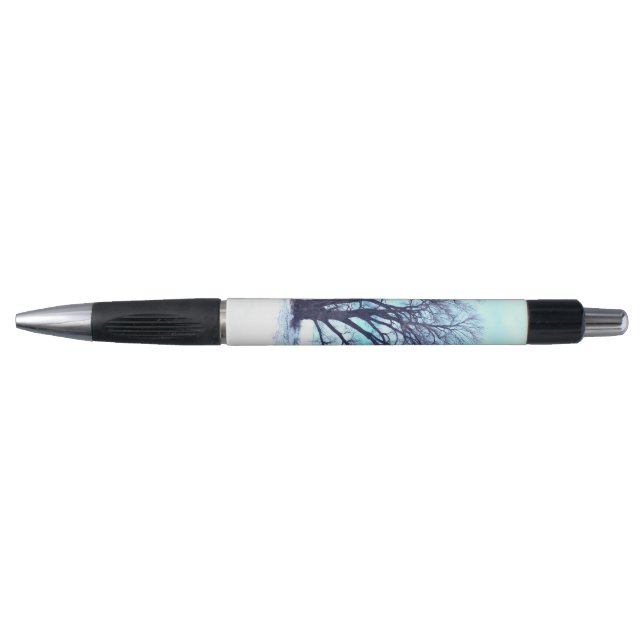 Stylo Hiver bleu (Devant)