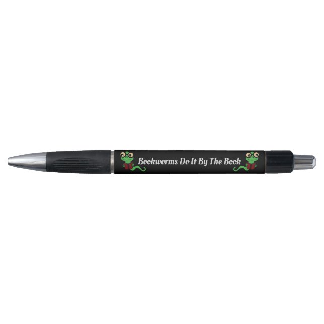 Stylo Humour de bibliophile Noir (Devant)