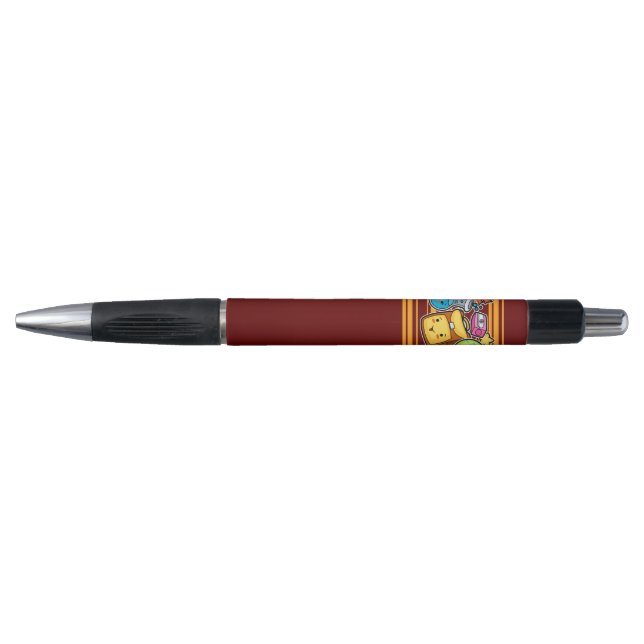 Stylo Icônes de l'école de dessin animé (Devant)