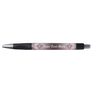 Stylo Imaginaire Gothique Noir Rose Soleil Déesse Visage