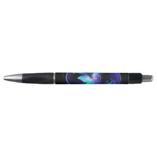 Stylo Infinité brillante avec papillon magique