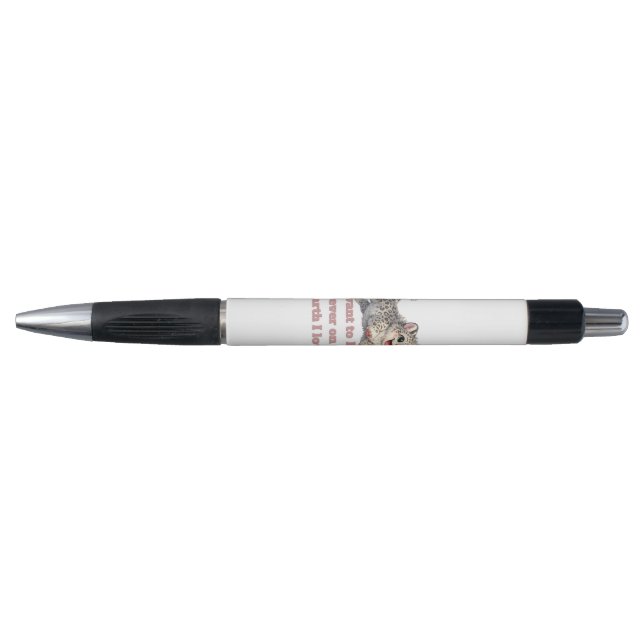 Stylo Inspiration pour la conservation de la faune du lé (Devant)