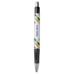 Stylo Irlande et Drapeau Irlandais Personnalisés 