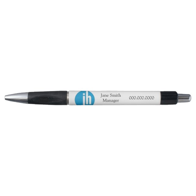 Stylo Jackson Hewitt Blue Monogram (Devant)
