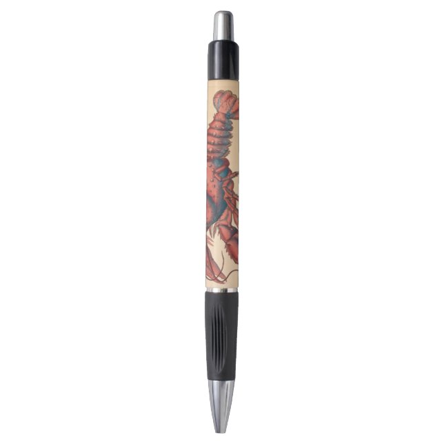 Stylo James Sowerby  Homard dentelé     (Devant (Vertical))