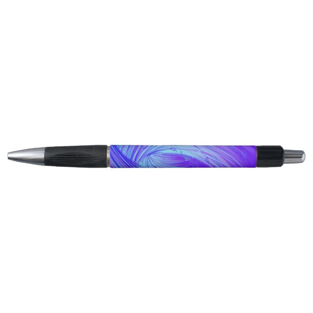 Stylo Jardin enchanté violet Abstrait (Devant)