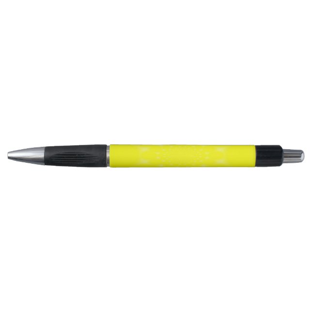 Stylo Jaune Étincelant (Devant)