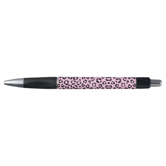 Stylo Joli en rose impression animale (Devant)