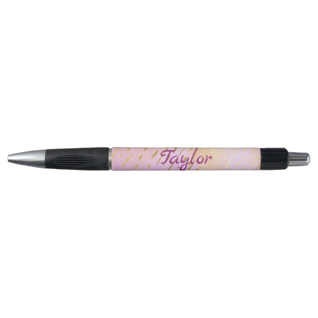 Stylo Joli glam rose et or (Devant)