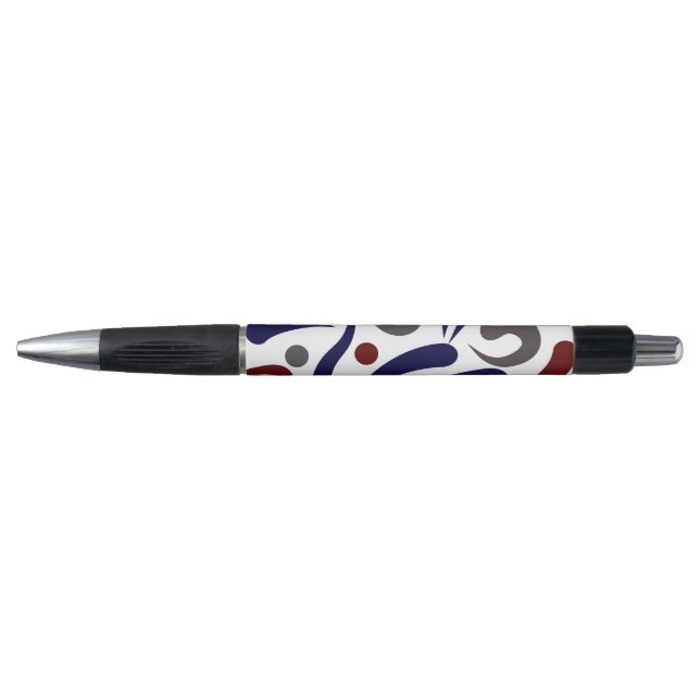 Stylo Joli motif abstrait (Devant)