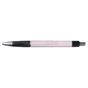 Stylo Joli rose et blanc doux