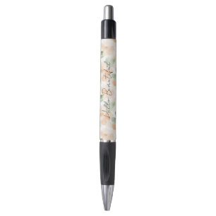 Stylo Jolies Fleurs de Pêche